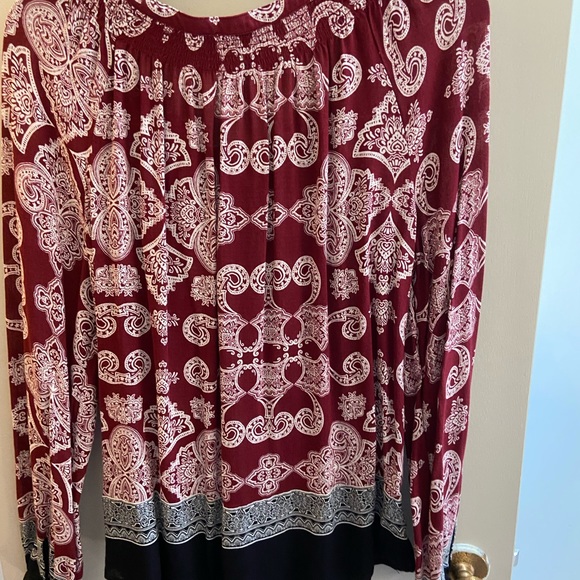 Lucky Brand Med lightweight blouse - Picture 4 of 4